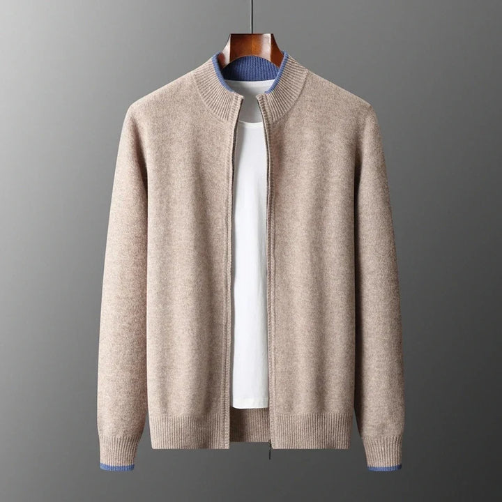 Riku Cashmere Zip Jast