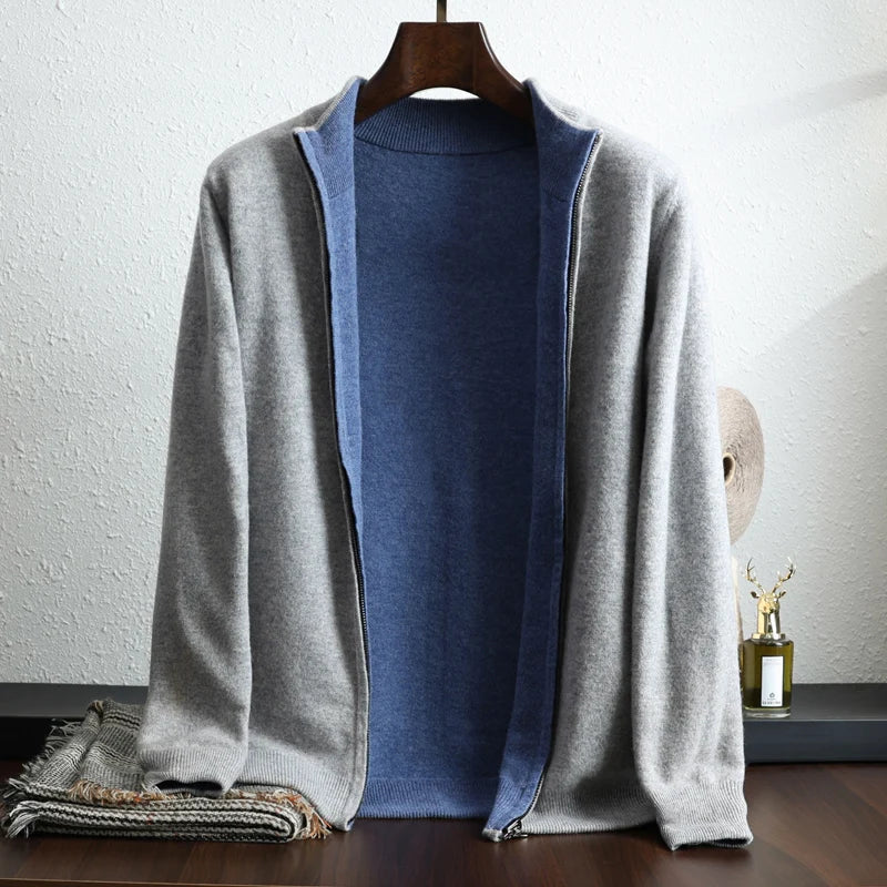Ellington 100% Kasjmier Zip Jast