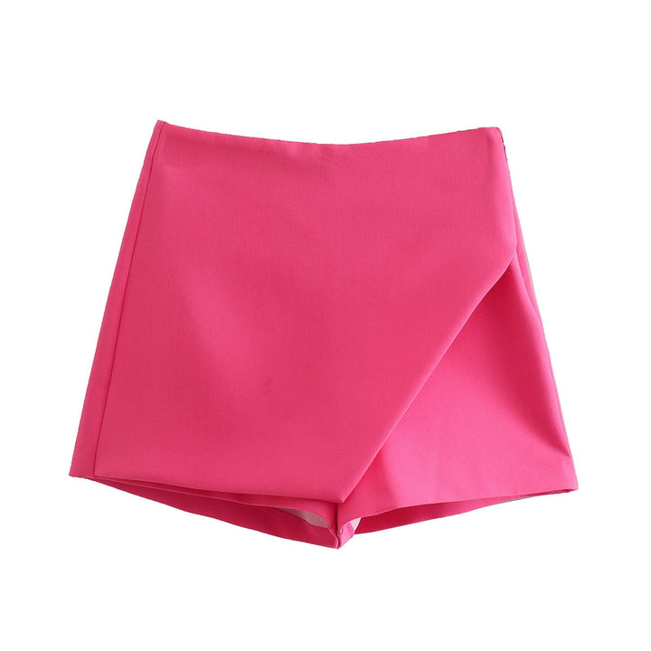 Rosalie | Dames skort with elastische taille en binnenbroekje