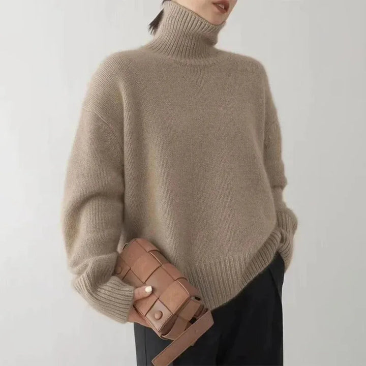 Dames Turtleneck Trui Zachte Brei