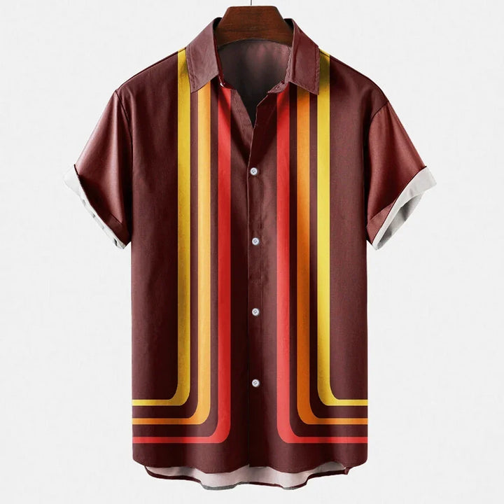 Matt Thompson Retro Strepen Shirt