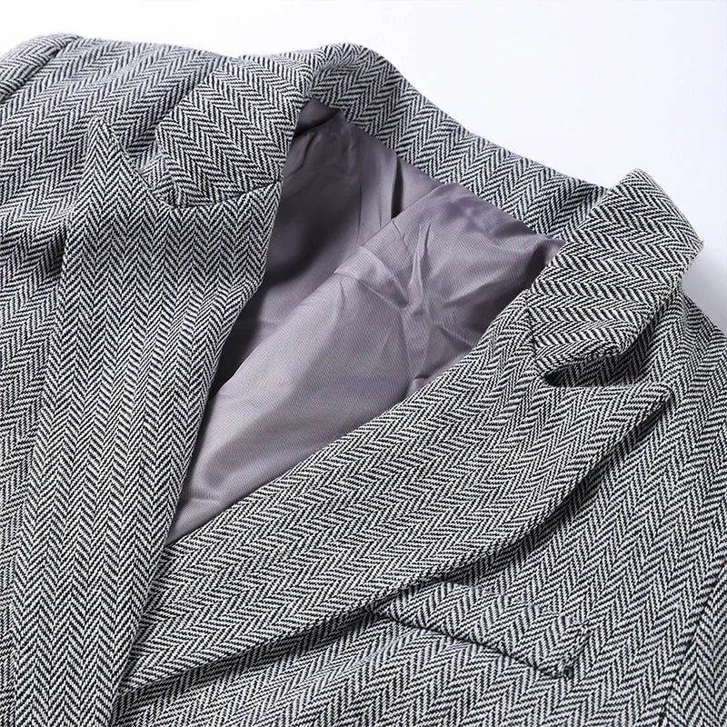 Gracelynn | Dames blazer met getailleerde broekset en corsettop