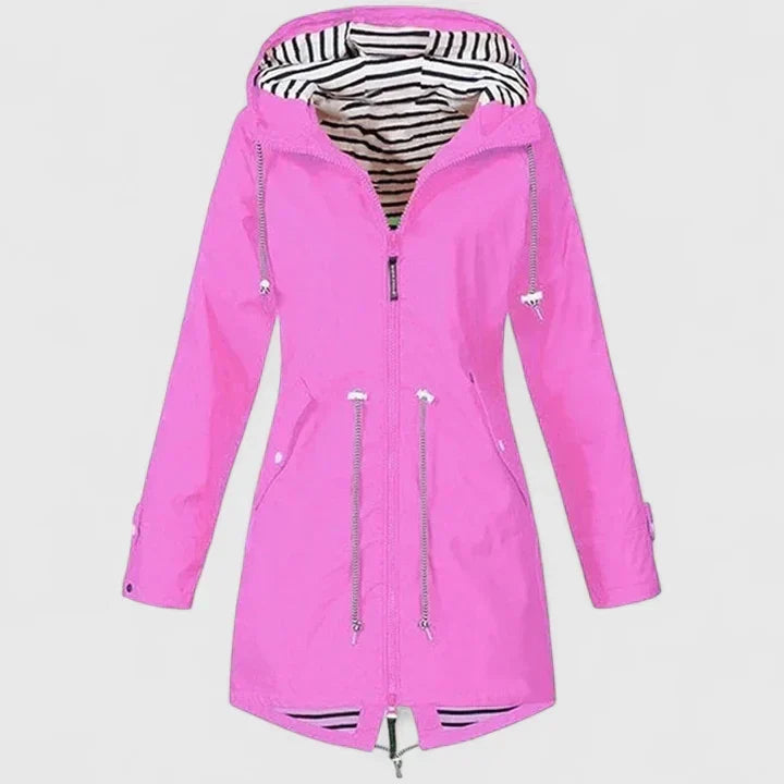 ANYA – STIJLVOLLE HOODED RAIN JACKET
