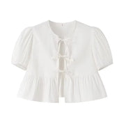 Maddy | Crop Top met Luipaardprint of effen