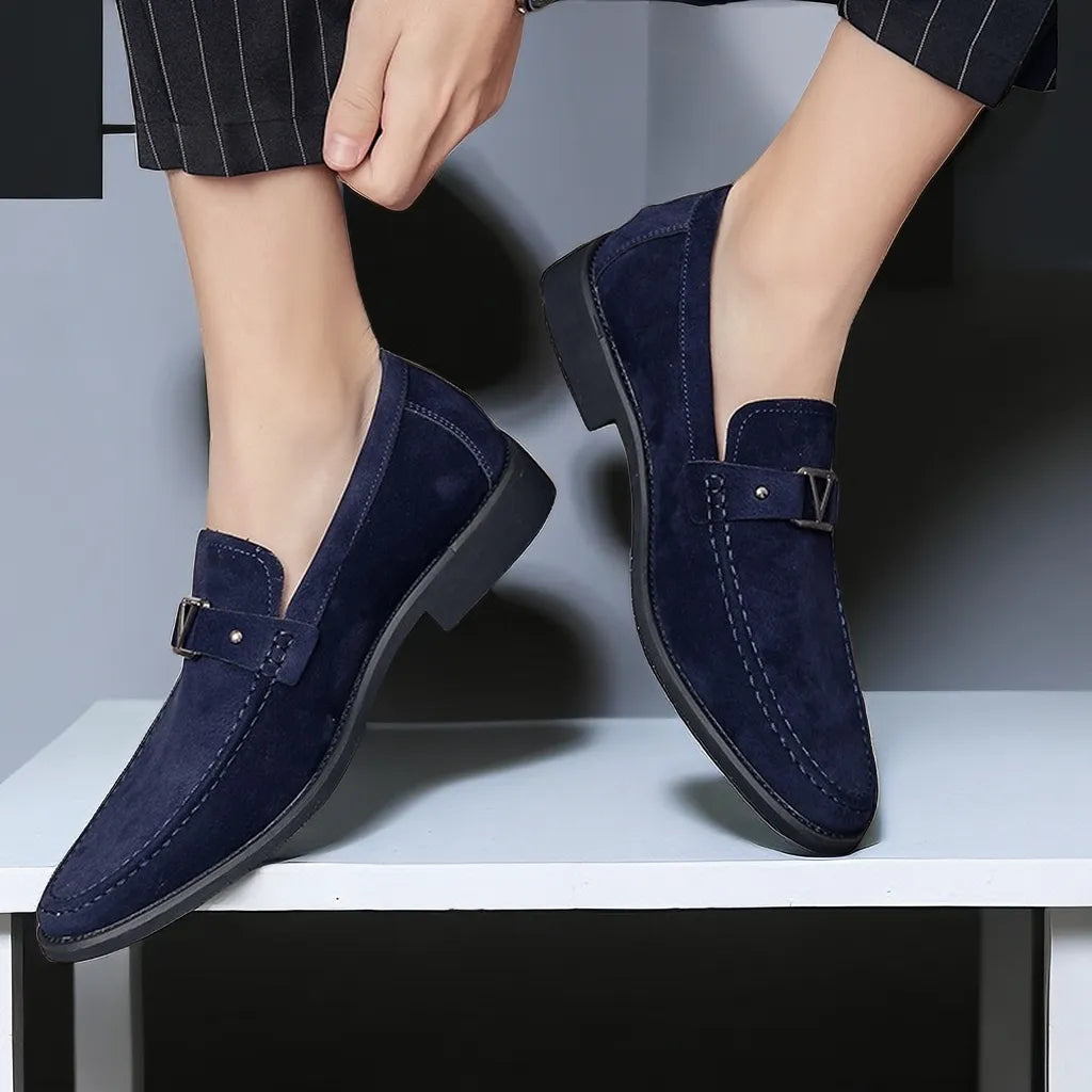 Vellini Classics Handgemaakte Suède Loafers