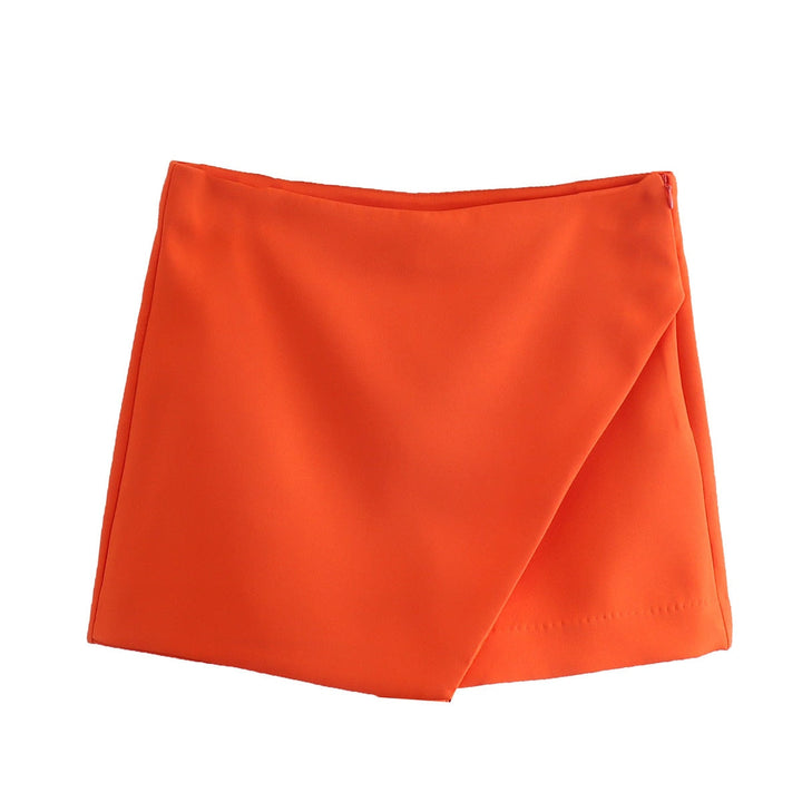 Rosalie | Dames skort with elastische taille en binnenbroekje