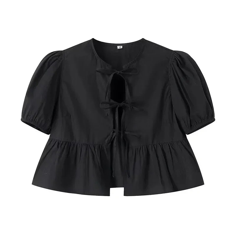 Maddy | Crop Top met Luipaardprint of effen