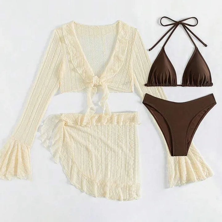 Jordyn | Dames bikiniset met cover-up en rok