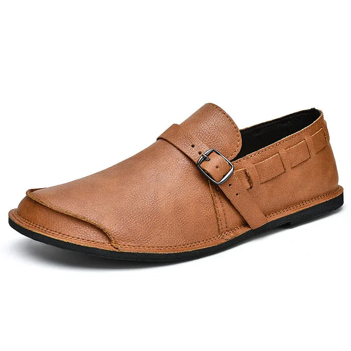 Lorenzo Vitale Gespschoenen van Leer