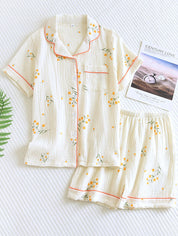 Aggy | Elegante Katoenen Pyjama Set