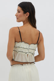 Cianna | Tweedelige Zomerset Dames – Top en Lange Rok