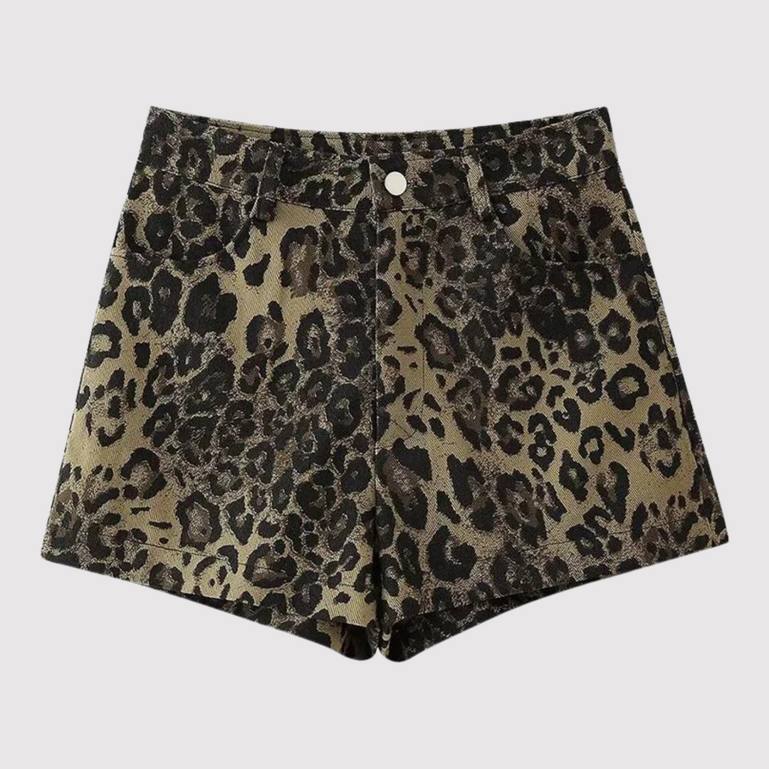 Puck | Dames Korte Broek met Print Sluiting