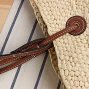 Harper | Grote Raffia Schoudertas voor Dames