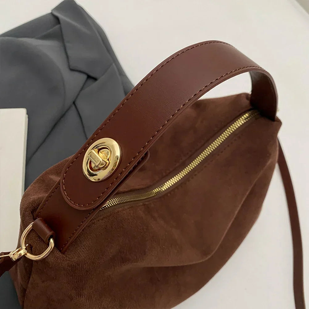 Noel | Luxe Suede Handtas