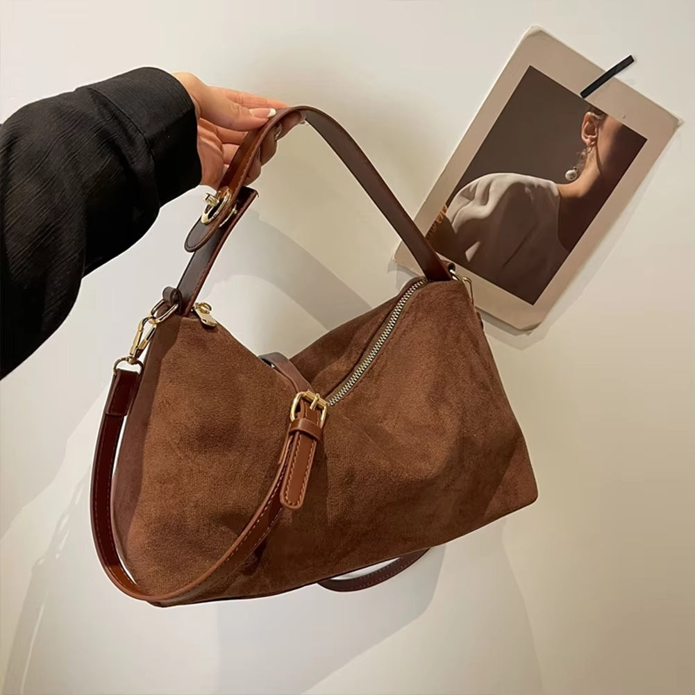 Noel | Luxe Suede Handtas