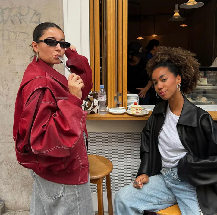 Nia | Dames Jas met Oversized Pasvorm en Ritssluiting