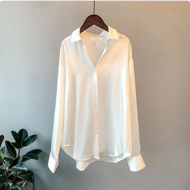 Penelope | Dames Blouse met Knoopsluiting en Lange Mouwen