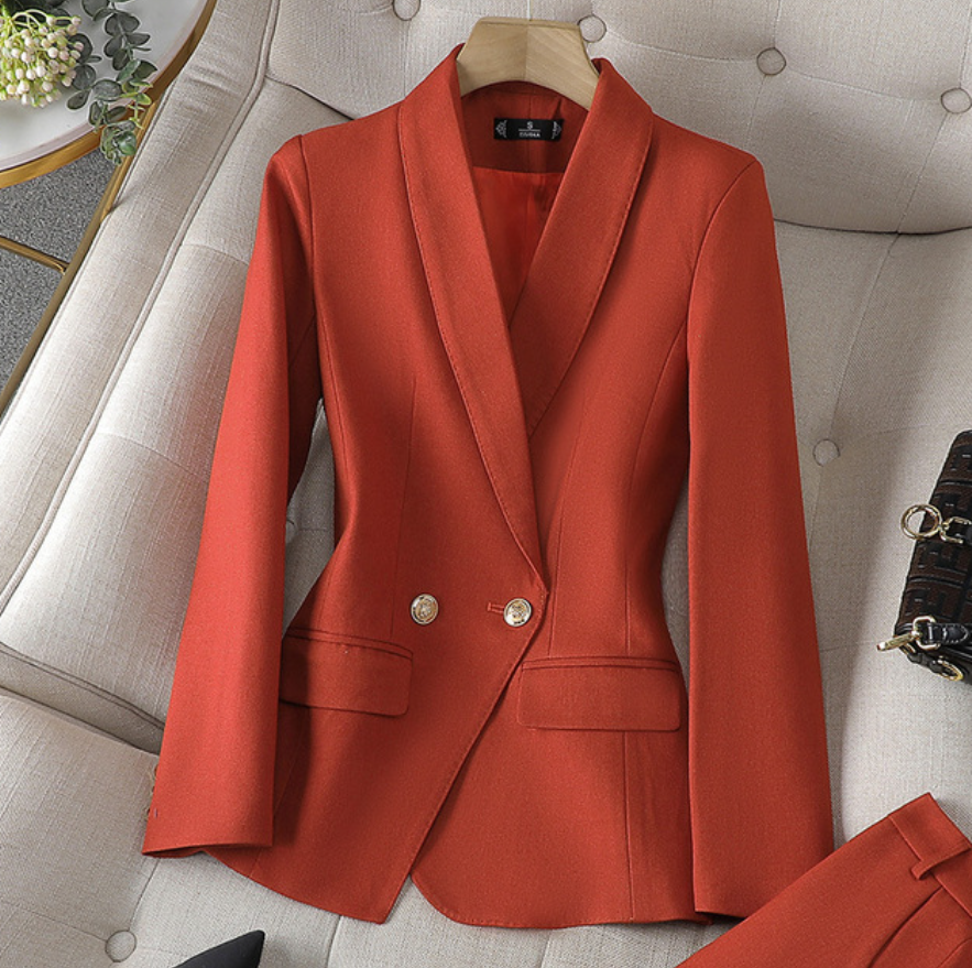 Alessandra | Dames blazer set met blazer en broek
