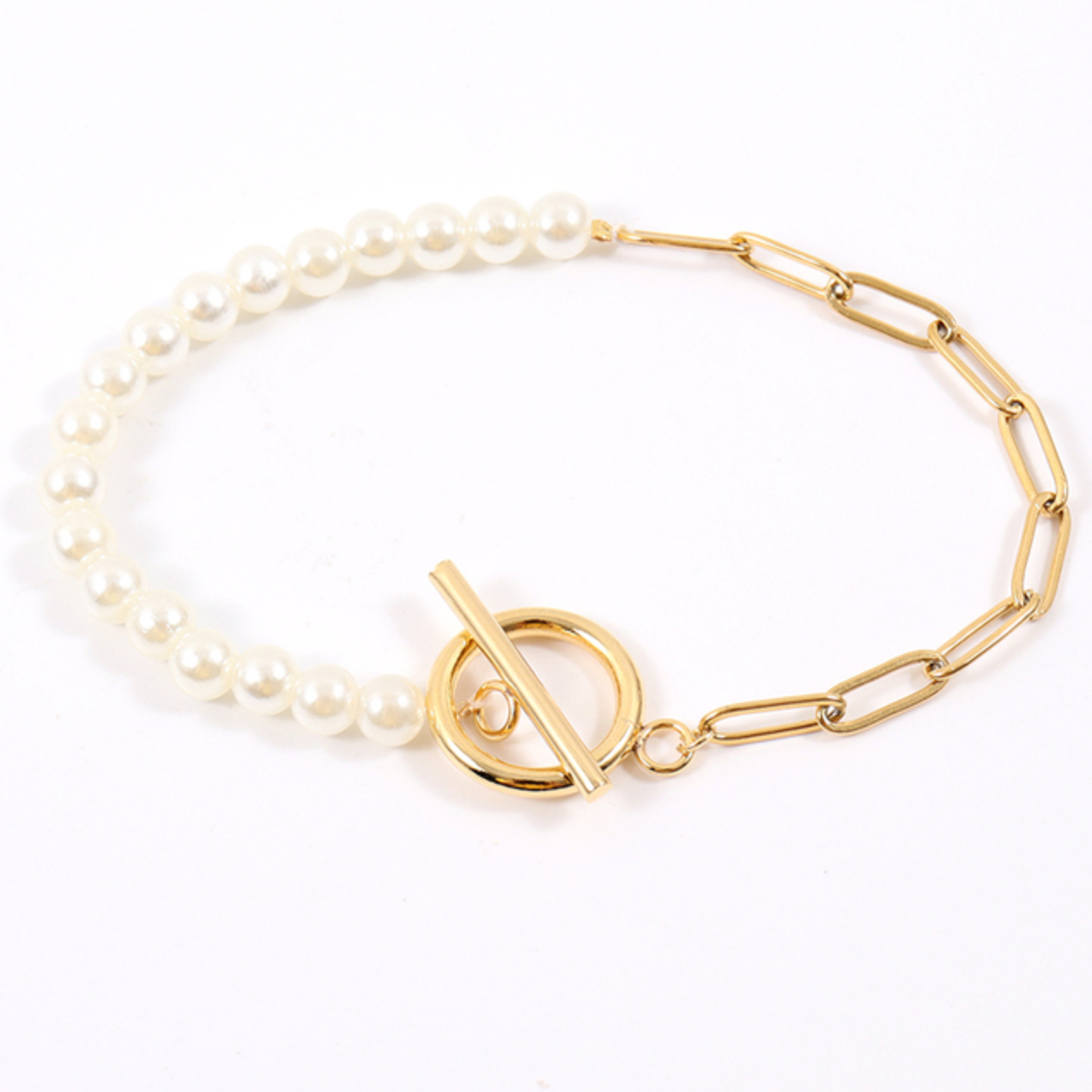 Sieradenset met Parels – Tijdloos & Elegant - Armband & Ketting