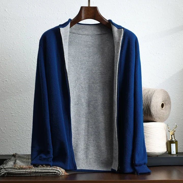 Ellington 100% Kasjmier Zip Jast