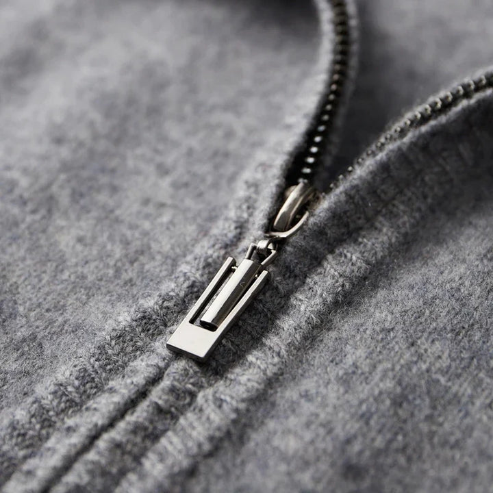 Riku Cashmere Zip Jast