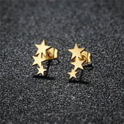 Star | Minimalistische Oorbellen – Tijdloze Elegantie