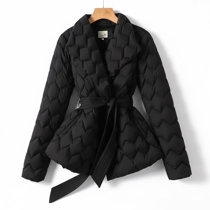 Sienna Gevoerde Wrap Jas