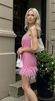 Sienna | Elegante Midi Cocktailjurk Dames - Glamour, Chique met Pailletten