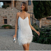 Sienna | Elegante Midi Cocktailjurk Dames - Glamour, Chique met Pailletten