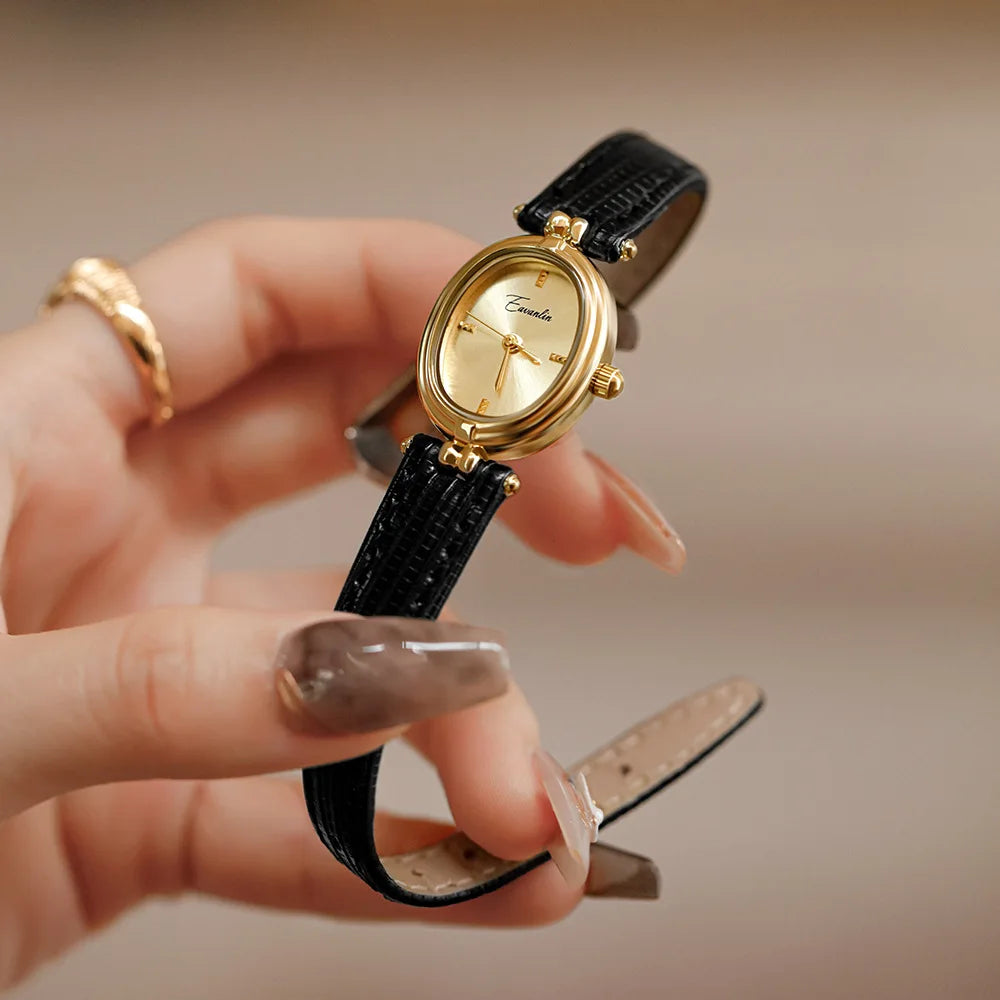Sienna | Dames Horloge Goud - Gouden Wijzerplaat, Elegant en Tijdloos