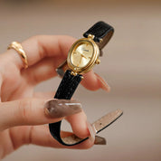 Sienna | Dames Horloge Goud - Gouden Wijzerplaat, Elegant en Tijdloos