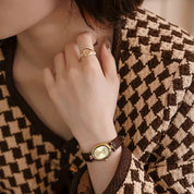 Sienna | Dames Horloge Goud - Gouden Wijzerplaat, Elegant en Tijdloos