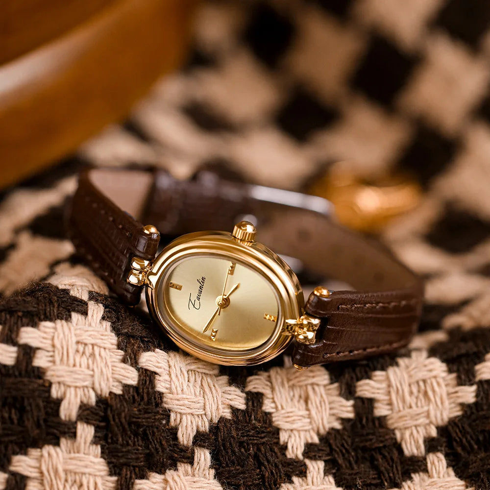 Sienna | Dames Horloge Goud - Gouden Wijzerplaat, Elegant en Tijdloos