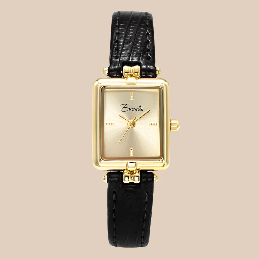 Sienna | Dames Horloge Goud - Gouden Wijzerplaat, Elegant en Tijdloos