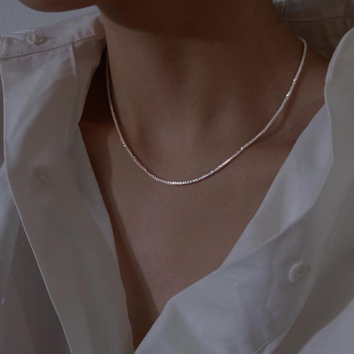 Sonia | Minimalistische Kettingset - 925 Sterling Zilver, Delicaat en Trendy