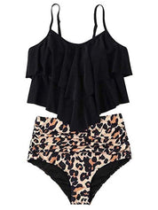 Lunora | High Waist Bikini Set - Hoogwaardig Zwemmateriaal, Elegant Ontwerp