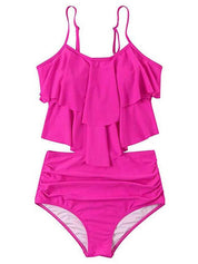 Lunora | High Waist Bikini Set - Hoogwaardig Zwemmateriaal, Elegant Ontwerp