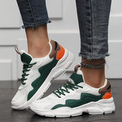 Koya | Trendy Casual Sneakers met Kleurblok