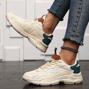 Koya | Trendy Casual Sneakers met Kleurblok