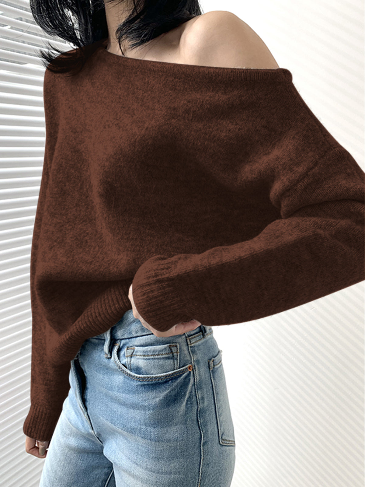 Solara | Asymmetrische Trui voor Dames - Comfy en Casual