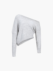 Jivani |  Asymmetrische Dames Trui - Comfy, Casual