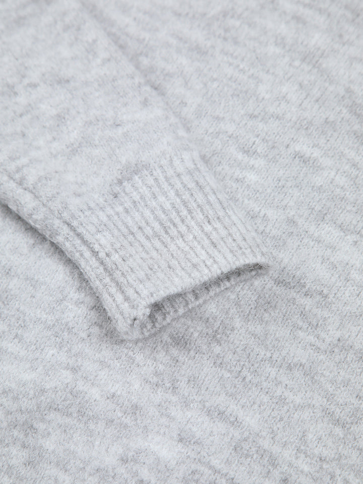 Jazlyn |  Dames trui met asymmetrisch schouderdetail