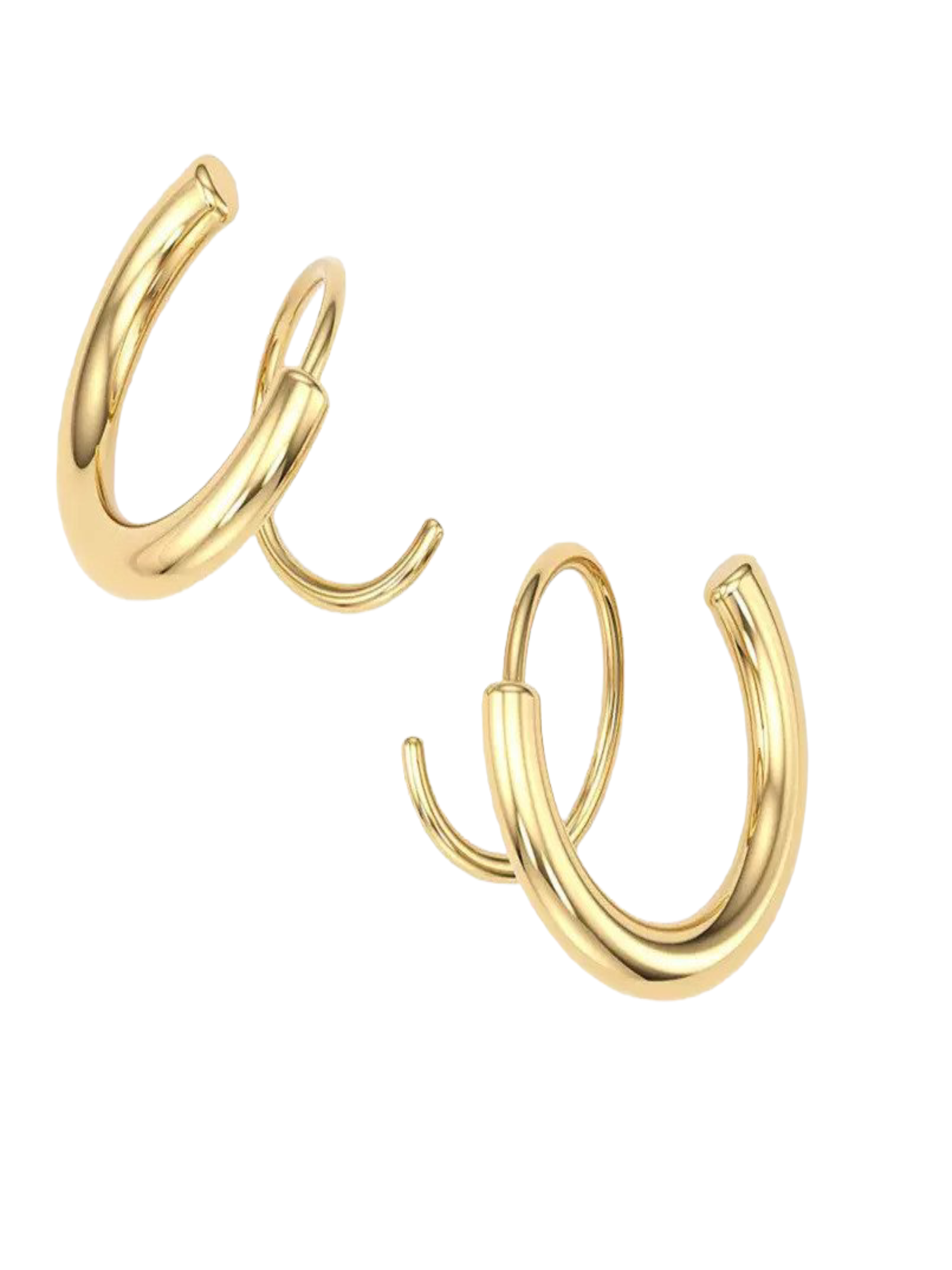 Juna | Statement Spiraal Oorbellen Dames - Stijlvol en Elegant
