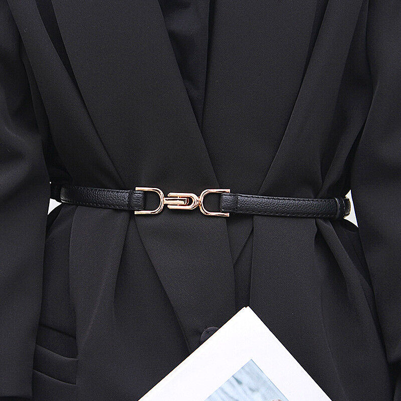 Lorrie | Verstelbare Dames Riem - PU-leer met Goudkleurige Gesp