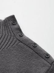 Myka | Dames Trui met Pofmouwen - Cropped Model, Comfortabele Gebreide Stijl