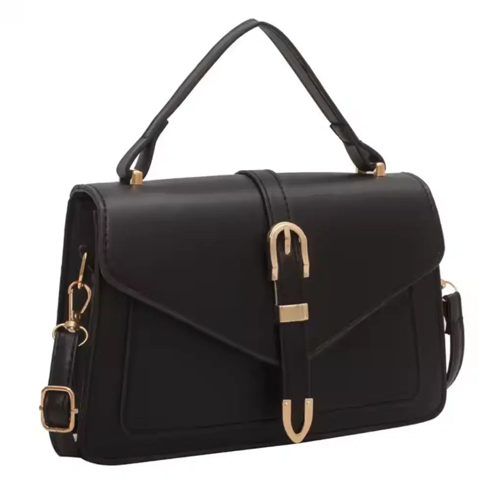 Reagan | Dames crossbody tas met gespsluiting verstelbare schouderband