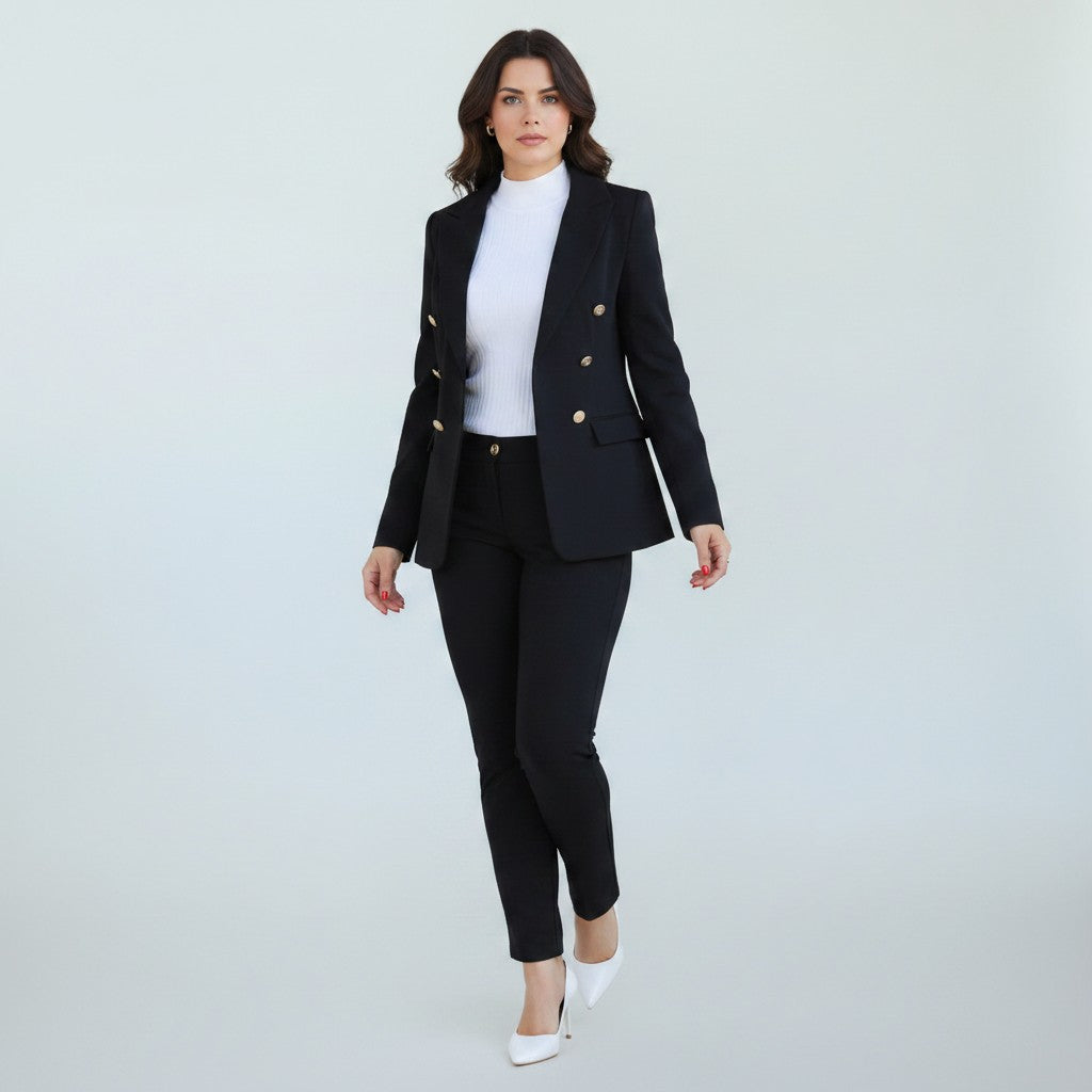 Sylvie | Elegant Tweedelig Blazer Pak voor Dames