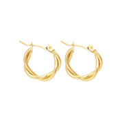 Tasja | Elegante Twistende Mini Oorringen