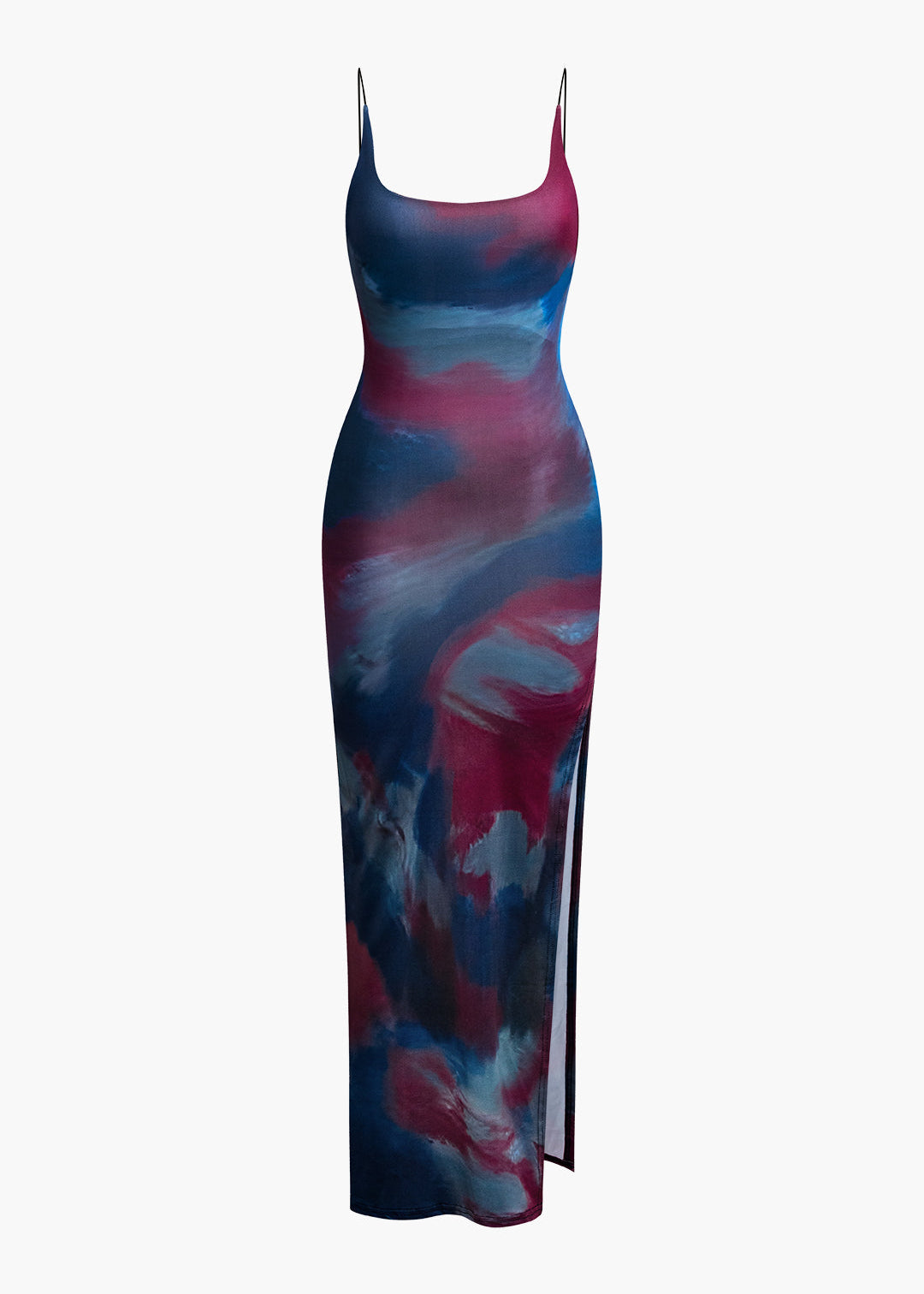 Tina___Dames_Midi-jurk_-_Tie_Dye_Rugloos_met_Split__Casual_Elegance_0.jpg
