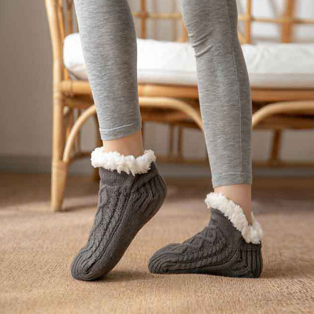 Antislip Zachte Fleece Sokken